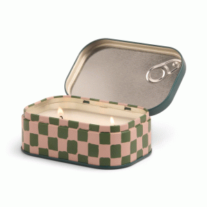 BIS0404EU Bistro 127g Mushroom Printed Tin Candle Paddywax - Wild Mushroom